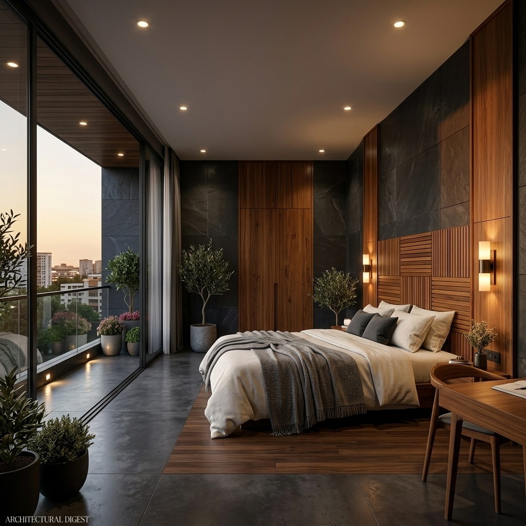 Luxury Master Bedroom interior styling