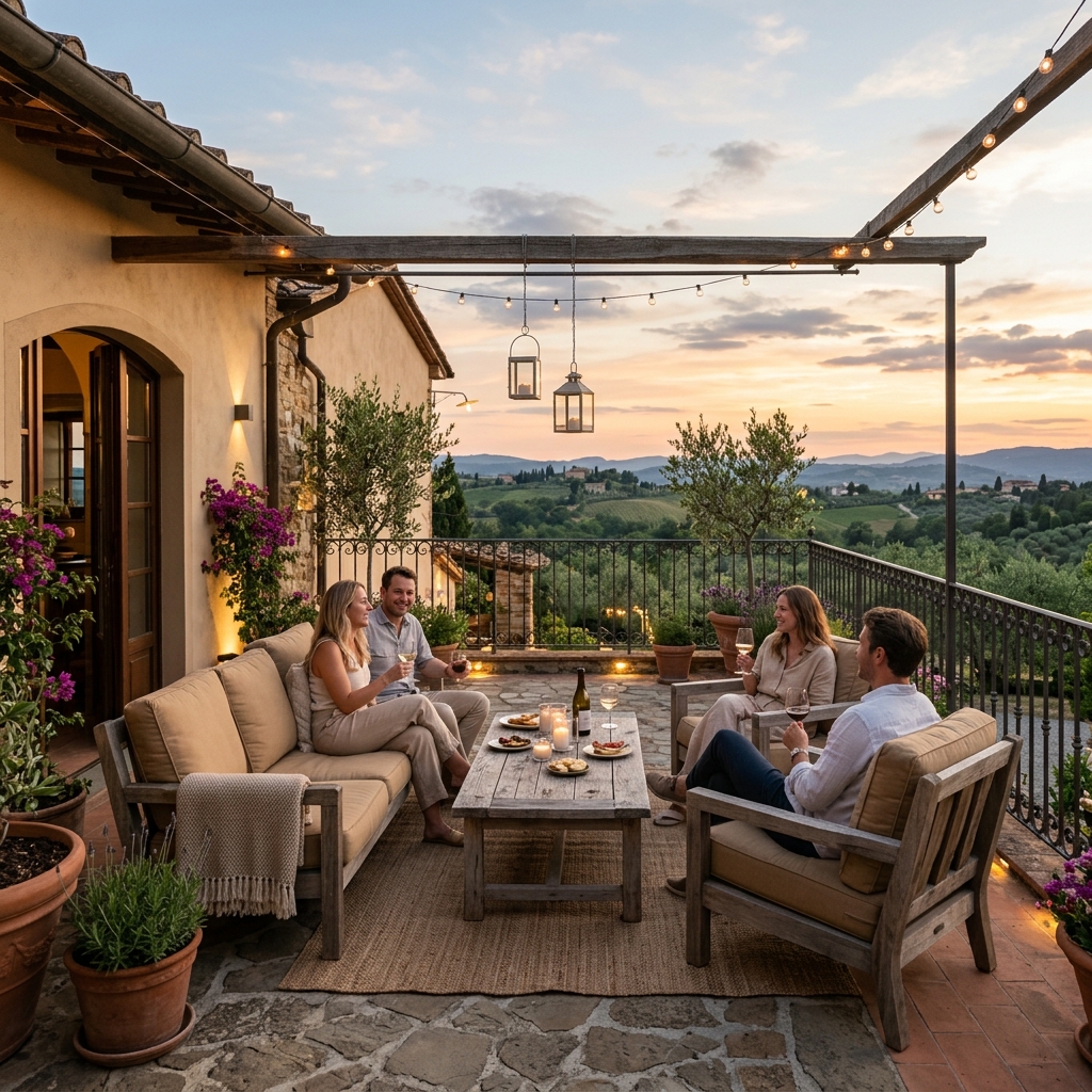 Boutique Open Terrace View